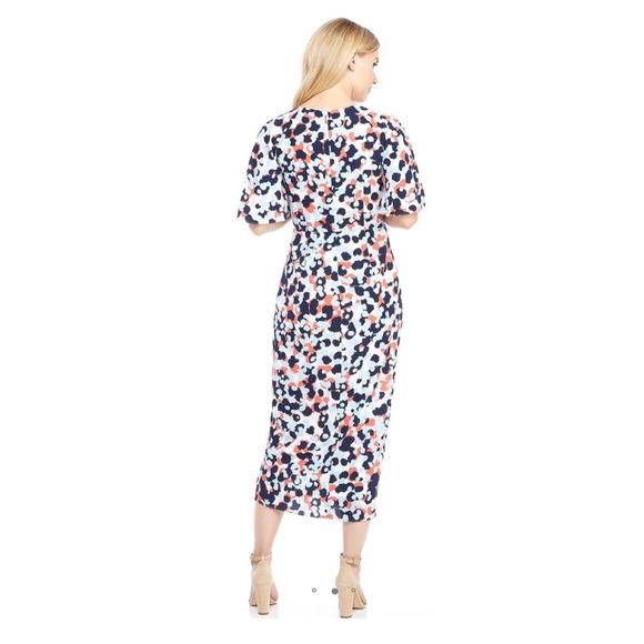 Maggy London Laurel Multi-Colored Midi Dress - Picture 2 of 4